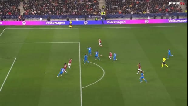 Justin Kluivert's stunning brace vs OM in French Cup